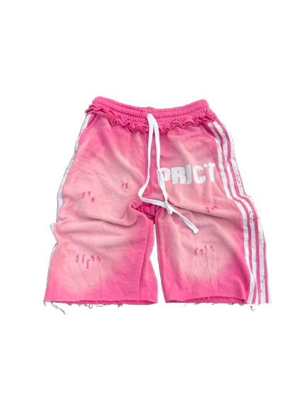 ‘PRJCT’ Fleece Shorts Pink